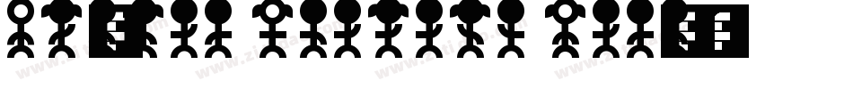 Olympic Beijing Picto字体转换
